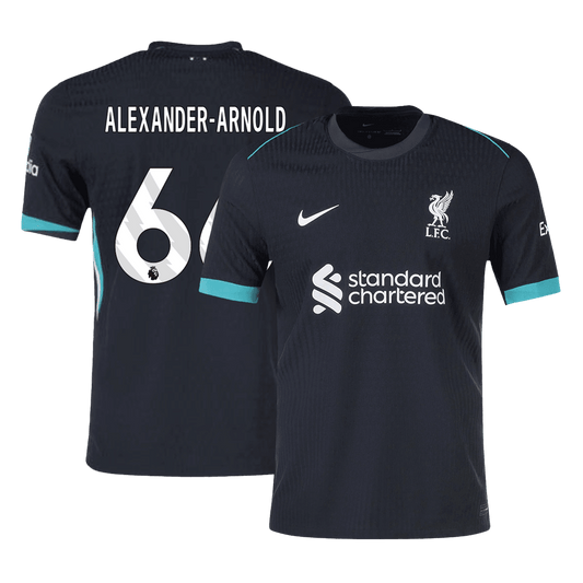 Player Version ALEXANDER-ARNOLD #66 Liverpool Away Cheap Soccer Jersey 2024/25 Go Soccer World Shop