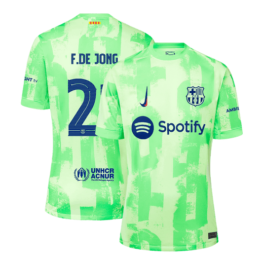 F.DE JONG #21 Barcelona Third Away Cheap Soccer Jersey 2024/25- UCL Go Soccer World Shop