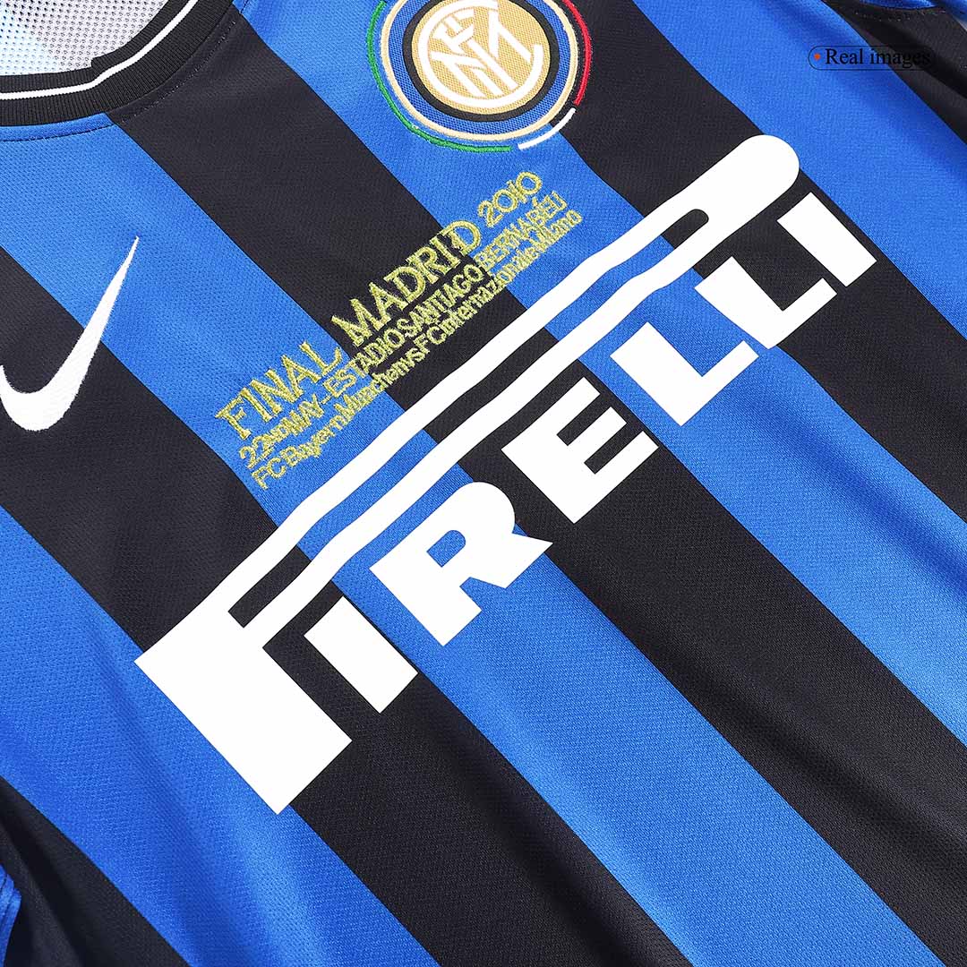 Retro 2009/10 Inter Milan Home Cheap Soccer Jersey - UCL Final Go Soccer World Shop