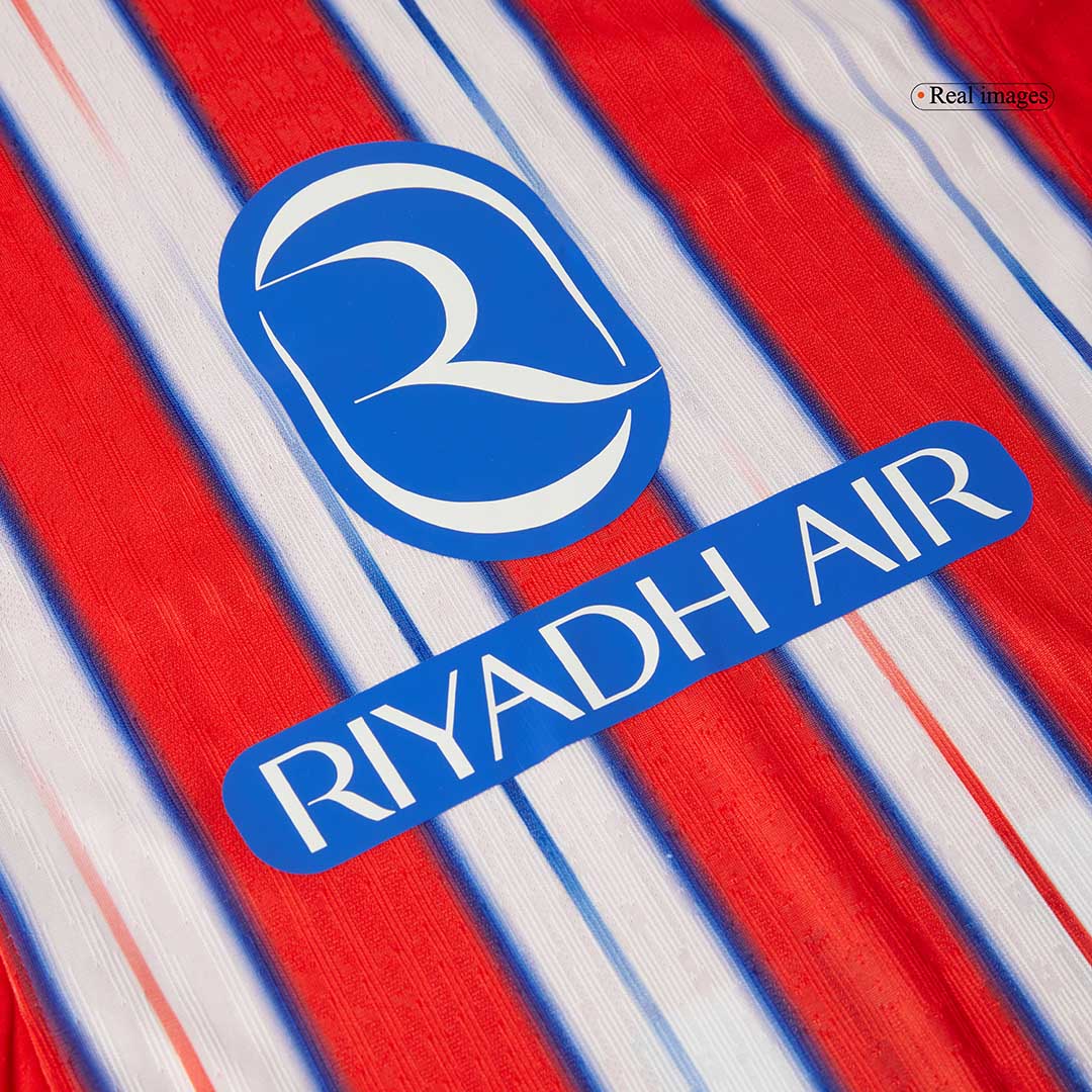 Player Version J.ALVAREZ #19 Atletico Madrid Home Cheap Soccer Jersey 2024/25 Go Soccer World Shop