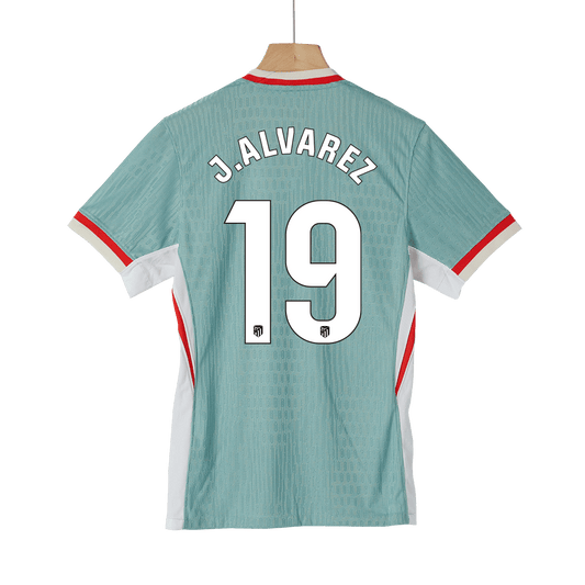 Player Version J.ALVAREZ #19 Atletico Madrid Away Cheap Soccer Jersey 2024/25 Go Soccer World Shop