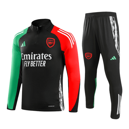 Kid's Arsenal Zipper Sweatshirt Kit(Top+Pants) 2024/25 Go Soccer World Shop