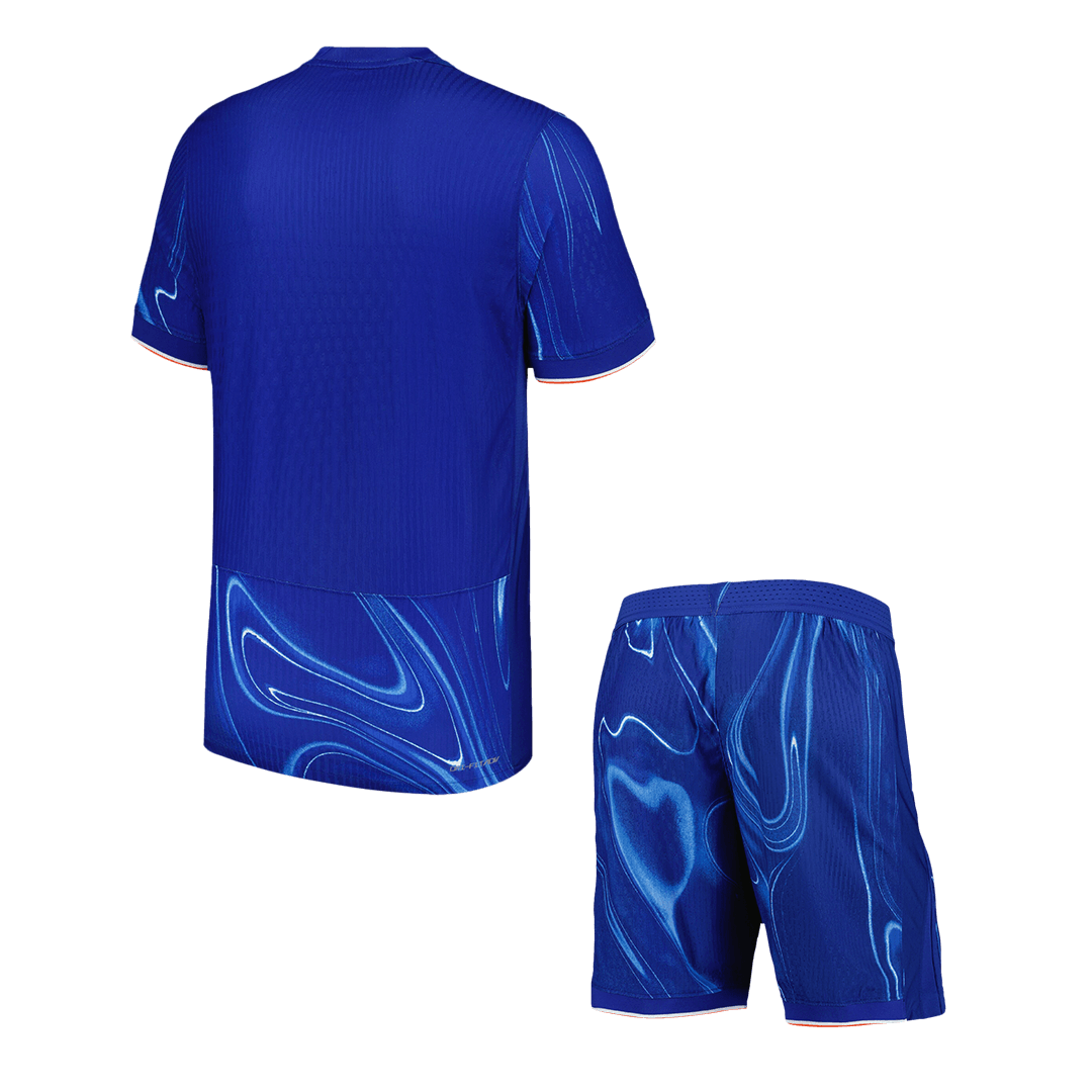 Player Version Chelsea Home Cheap Soccer Jersey Kit(Jersey+Shorts) 2024/25 Go Soccer World Shop