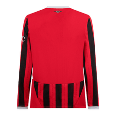 AC Milan Home Long Sleeve Cheap Soccer Jersey 2024/25 Go Soccer World Shop