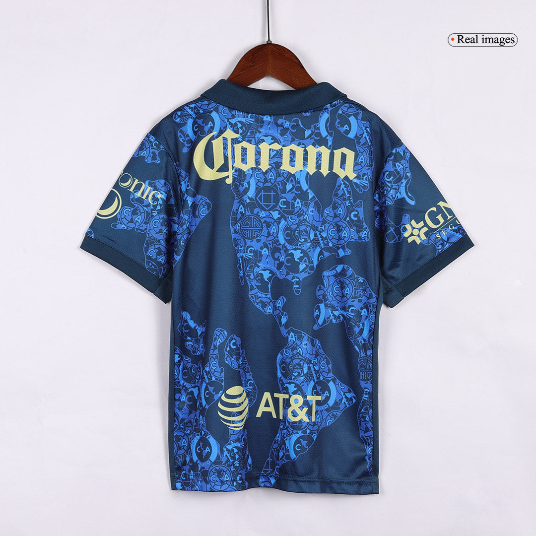 Kid's Club America Away Cheap Soccer Jersey Kit(Jersey+Shorts) 2024/25 Go Soccer World Shop