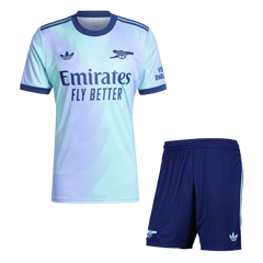 Arsenal Third Away Cheap Soccer Jersey Kit(Jersey+Shorts) 2024/25 Go Soccer World Shop