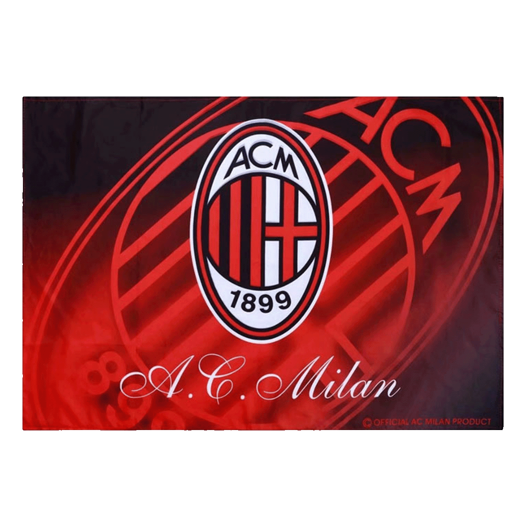 AC Milan Flag Red Go Soccer World Shop