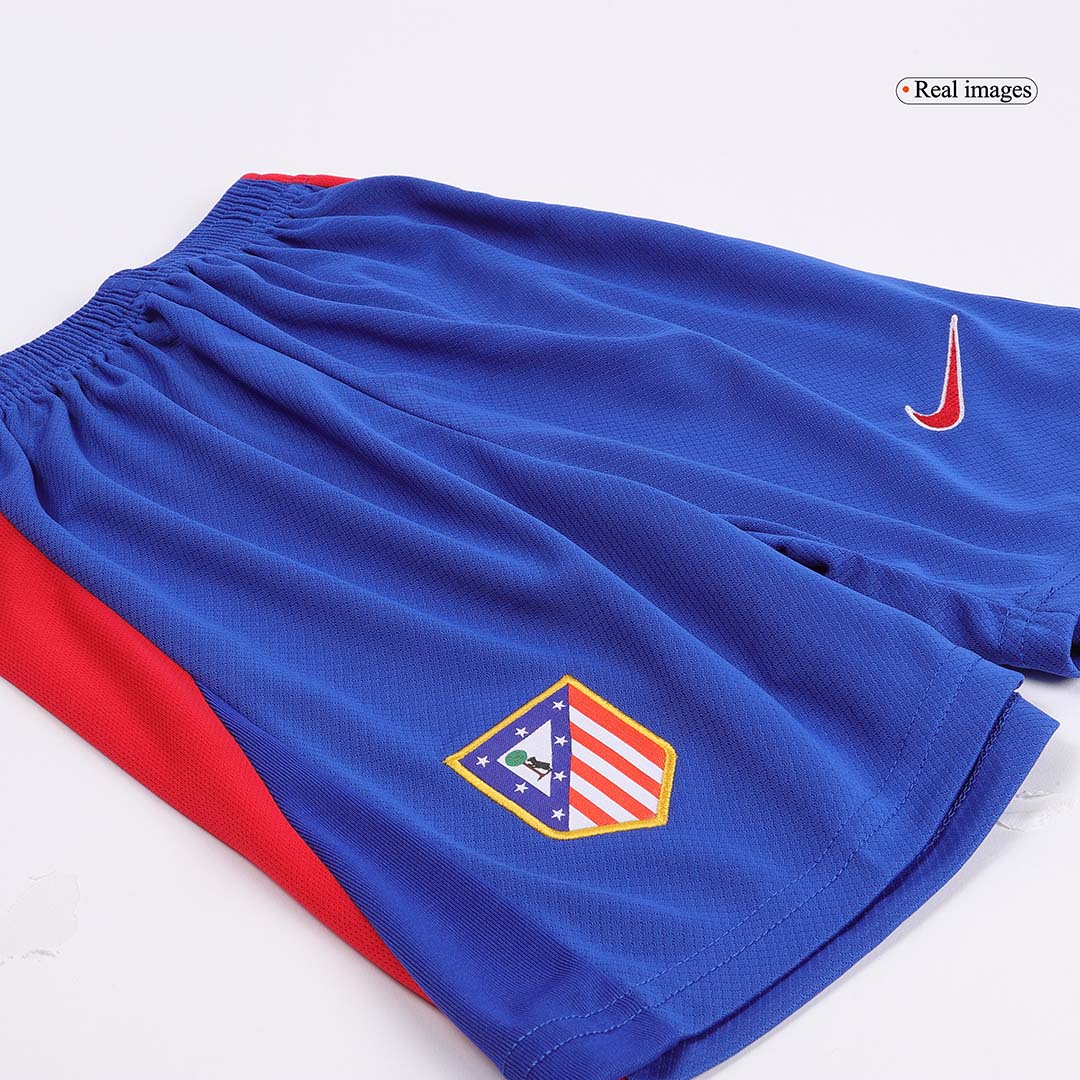 Kid's Atletico Madrid Home Cheap Soccer Jersey Kit(Jersey+Shorts+Socks) 2024/25 Go Soccer World Shop