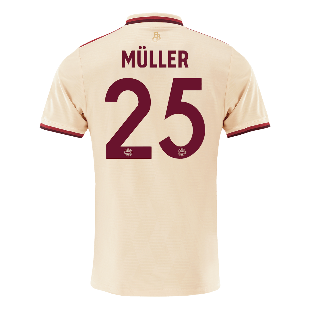 MÜLLER #25 Bayern Munich Third Away Cheap Soccer Jersey 2024/25 - UCL Go Soccer World Shop