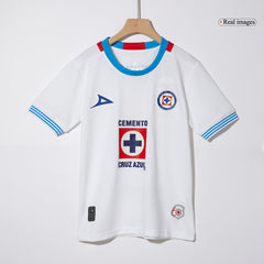 Kid's Cruz Azul Away Cheap Soccer Jersey Kit(Jersey+Shorts) 2024/25 Go Soccer World Shop