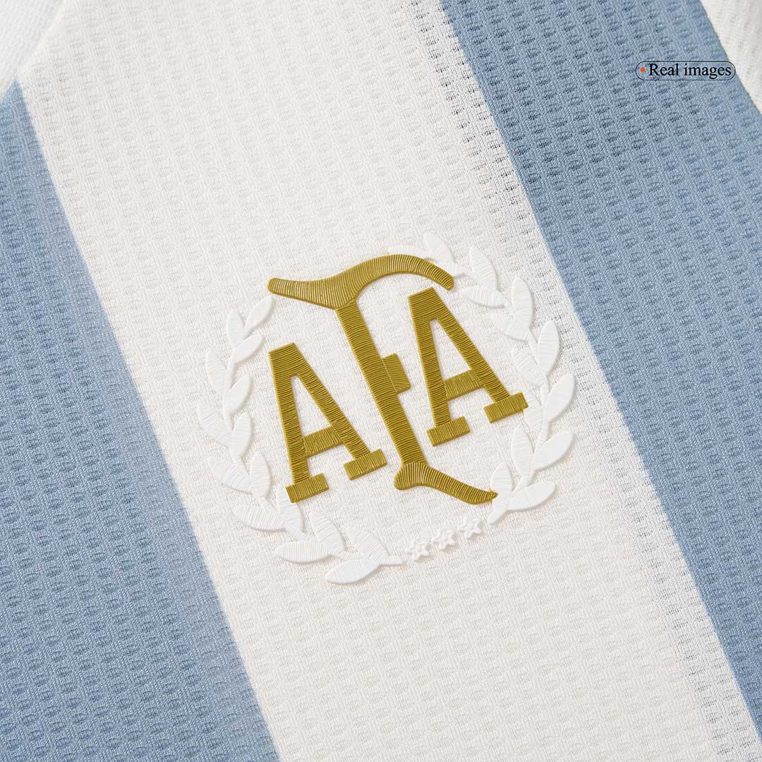 Kid's Argentina Cheap Soccer Jersey Kit(Jersey+Shorts) 2024 - 50th Anniversary Go Soccer World Shop