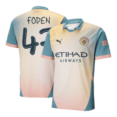 FODEN #47 Manchester City Fourth Away Cheap Soccer Jersey 2024/25 - Definitely City Go Soccer World Shop