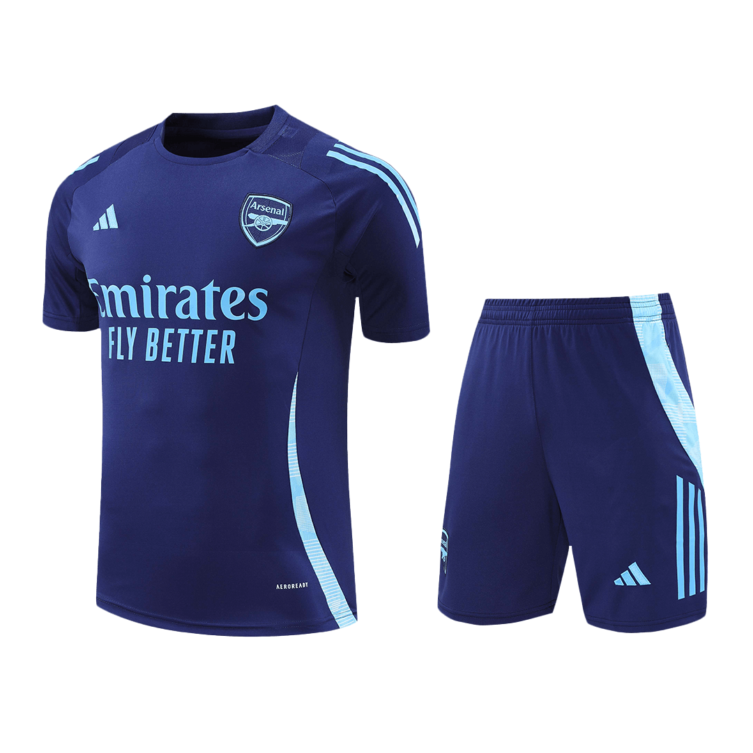 Arsenal Pre-Match Cheap Soccer Jersey Kit(Jersey+Shorts) 2024/25 Go Soccer World Shop