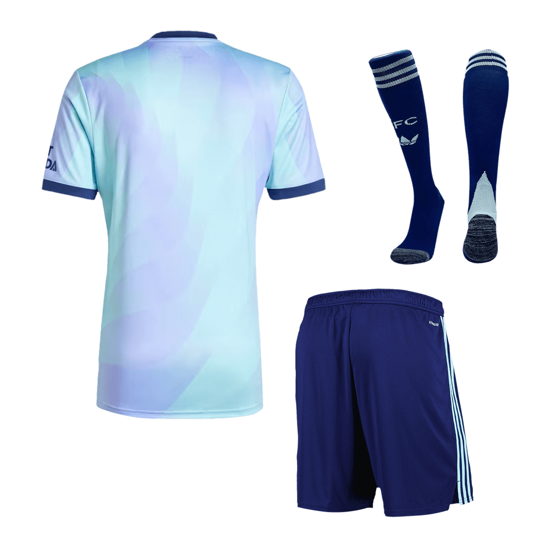 Arsenal Third Away Cheap Soccer Jersey Kit(Jersey+Shorts+Socks) 2024/25 Go Soccer World Shop