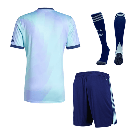 Arsenal Third Away Cheap Soccer Jersey Kit(Jersey+Shorts+Socks) 2024/25 Go Soccer World Shop