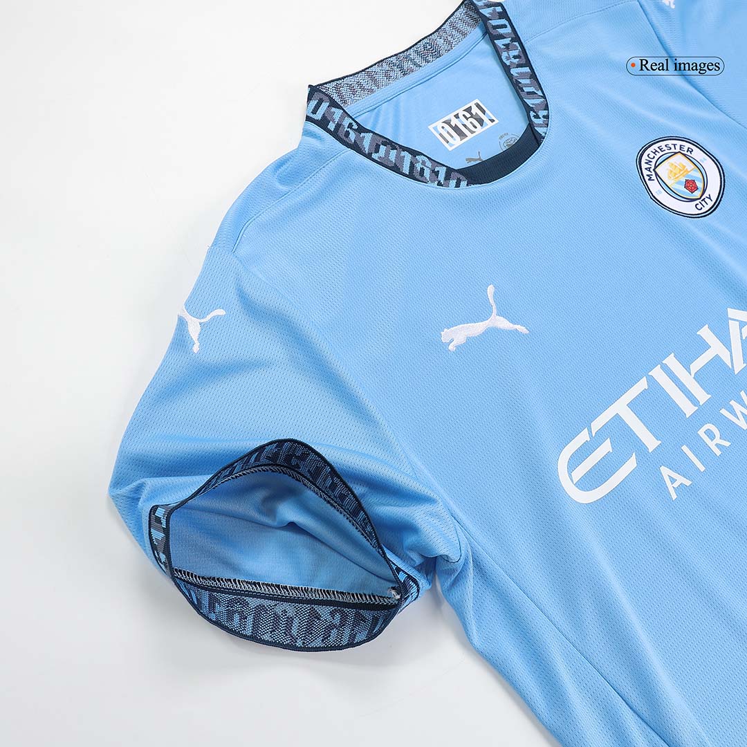 RODRIGO #16 Manchester City Home Cheap Soccer Jersey 2024/25 - UCL Go Soccer World Shop