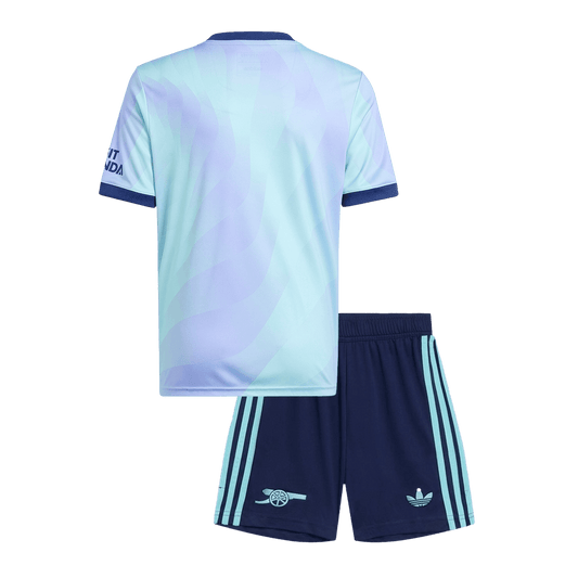 Kid's Arsenal Third Away Cheap Soccer Jersey Kit(Jersey+Shorts) 2024/25 Go Soccer World Shop