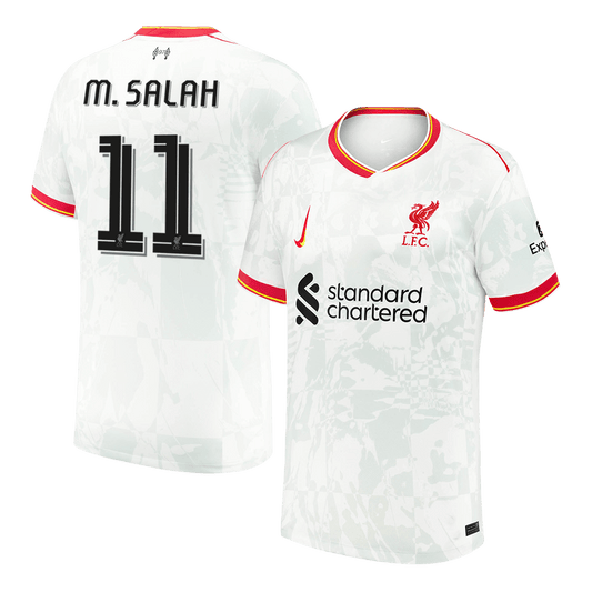 M.SALAH #11 Liverpool Third Away Cheap Soccer Jersey 2024/25 - UCL Go Soccer World Shop