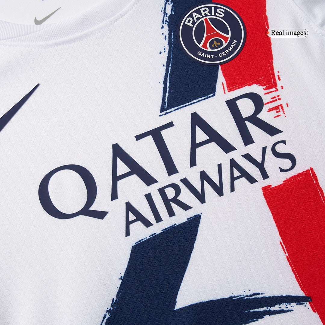 Kid's PSG Away Cheap Soccer Jersey Kit(Jersey+Shorts+Socks) 2024/25 Go Soccer World Shop