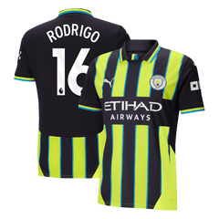 RODRIGO #16 Manchester City Away Cheap Soccer Jersey 2024/25 Go Soccer World Shop