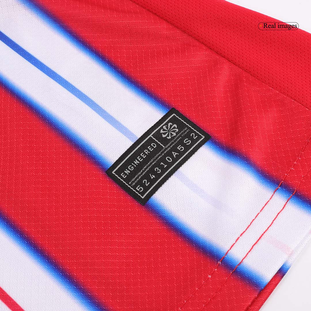 Kid's Atletico Madrid Home Cheap Soccer Jersey Kit(Jersey+Shorts+Socks) 2024/25 Go Soccer World Shop