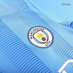 DE BRUYNE #17 Manchester City Japanese Tour Printing Home Cheap Soccer Jersey 2023/24 Go Soccer World Shop