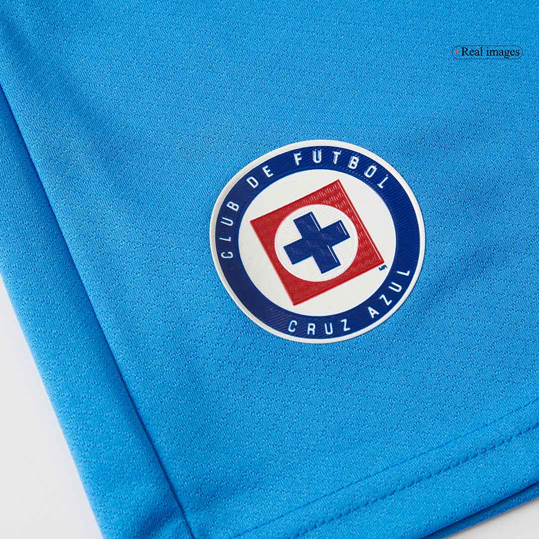 Kid's Cruz Azul Away Cheap Soccer Jersey Kit(Jersey+Shorts) 2024/25 Go Soccer World Shop