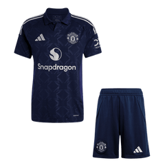 Manchester United Away Cheap Soccer Jersey Kit(Jersey+Shorts) 2024/25 Go Soccer World Shop
