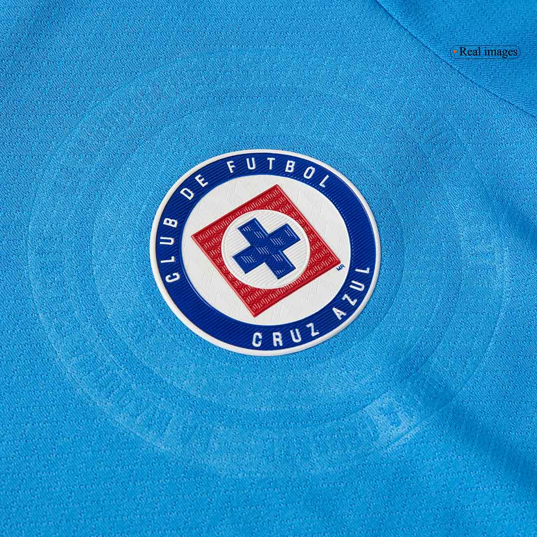 Kid's Cruz Azul Home Cheap Soccer Jersey Kit(Jersey+Shorts) 2024/25 Go Soccer World Shop