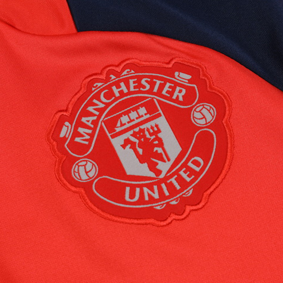 Manchester United Zipper Sweatshirt Kit(Top+Pants) 2024/25 Go Soccer World Shop