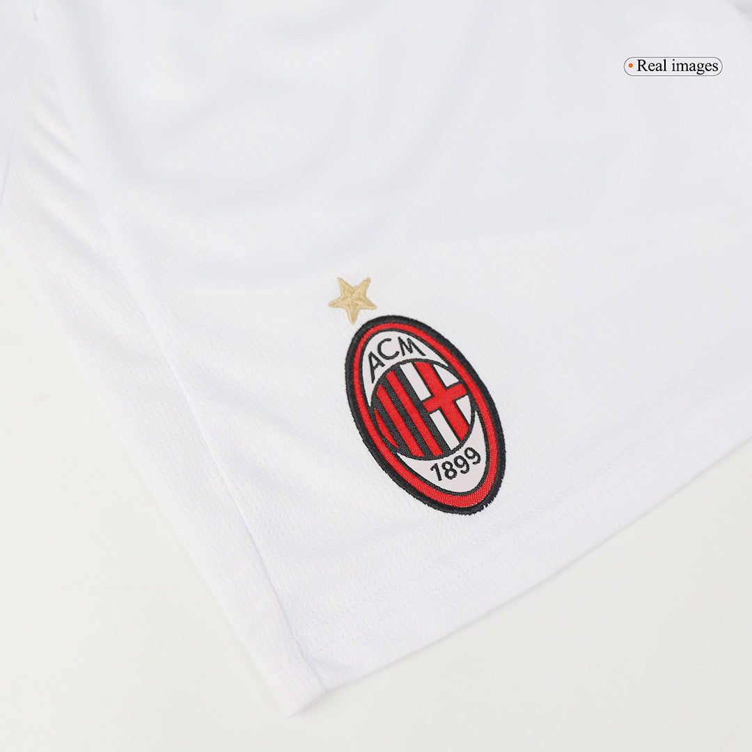 Kid's AC Milan Home Cheap Soccer Jersey Kit(Jersey+Shorts) 2024/25 Go Soccer World Shop