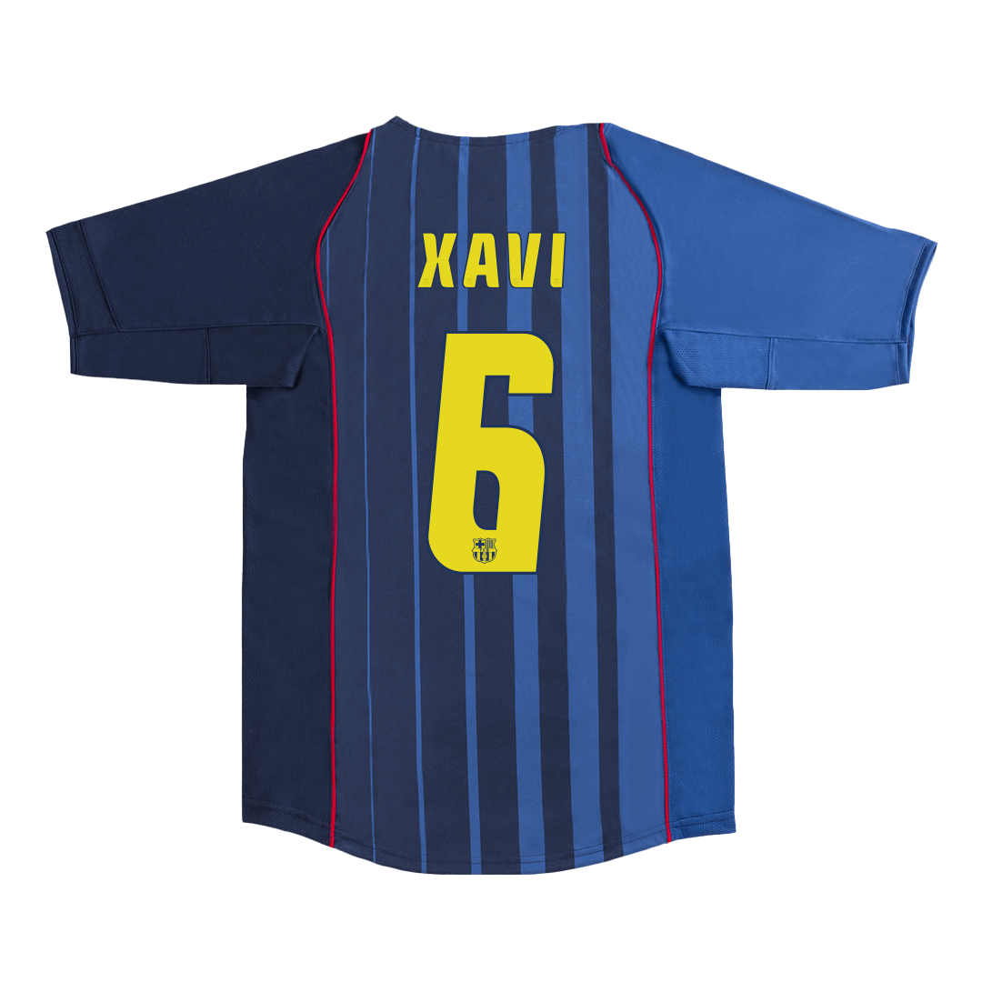 Retro XAVI #6 2004/05 Barcelona Away Cheap Soccer Jersey Go Soccer World Shop