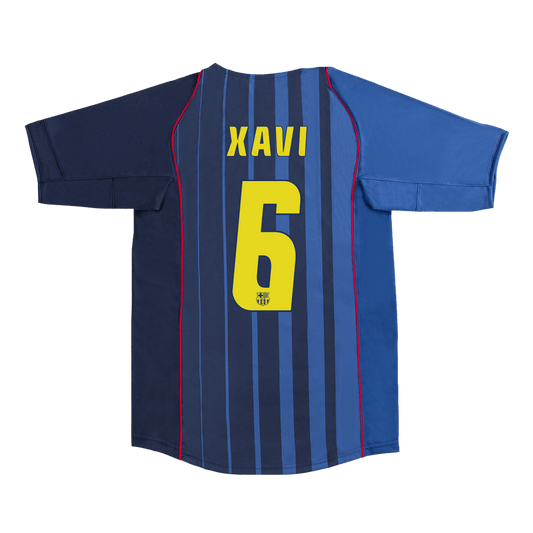 Retro XAVI #6 2004/05 Barcelona Away Cheap Soccer Jersey Go Soccer World Shop