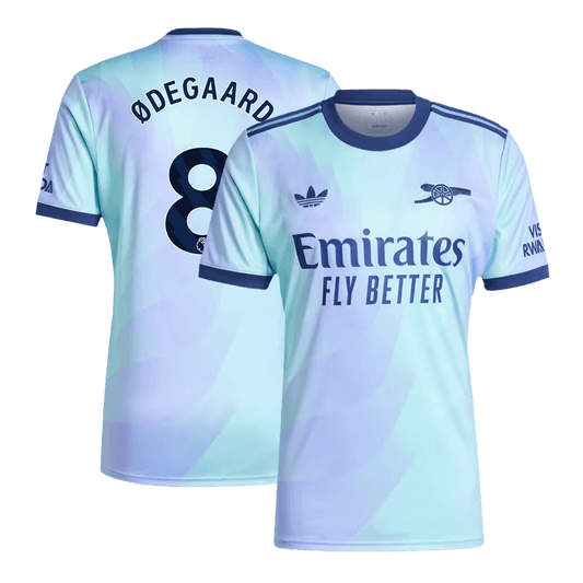 ?DEGAARD #8 Arsenal Third Away Cheap Soccer Jersey 2024/25 Go Soccer World Shop