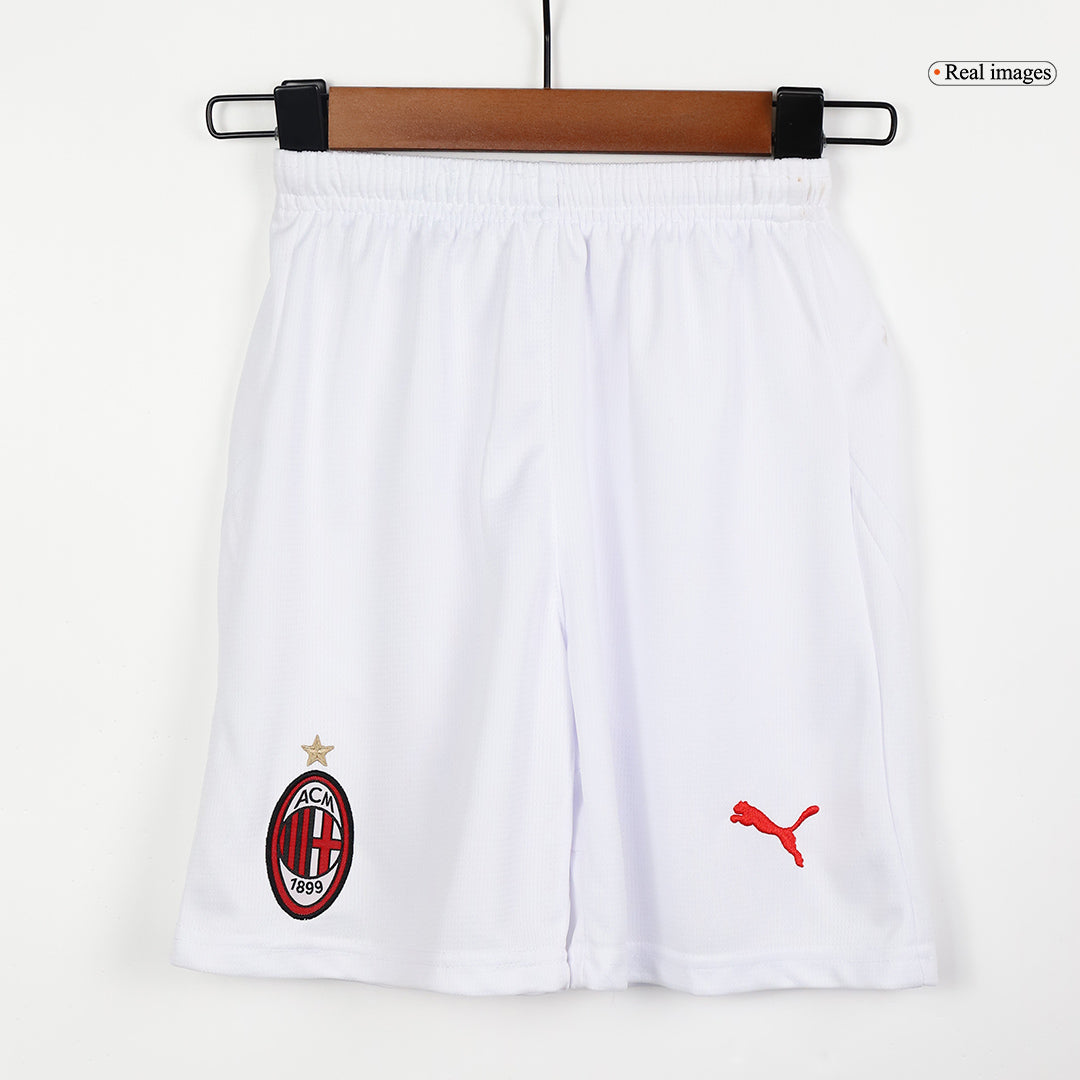 Kid's AC Milan Home Cheap Soccer Jersey Kit(Jersey+Shorts) 2024/25 Go Soccer World Shop