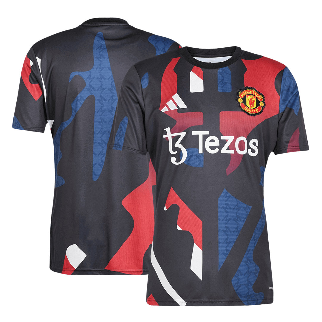 Manchester United Pre-Match Cheap Soccer Jersey 2024/25 Go Soccer World Shop