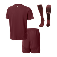 Kid's Manchester City Third Away Cheap Soccer Jersey Kit(Jersey+Shorts+Socks) 2024/25 Go Soccer World Shop