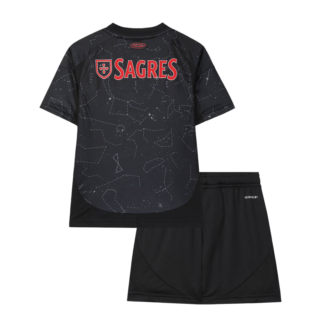 Kid's Benfica Away Cheap Soccer Jersey Kit(Jersey+Shorts) 2024/25 Go Soccer World Shop