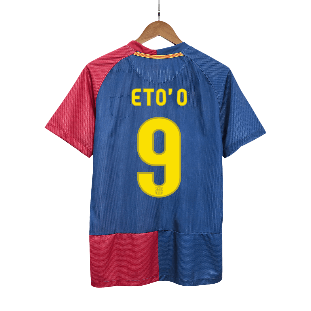 Retro ETO'O #9 2008/09 Barcelona Home Cheap Soccer Jersey Go Soccer World Shop