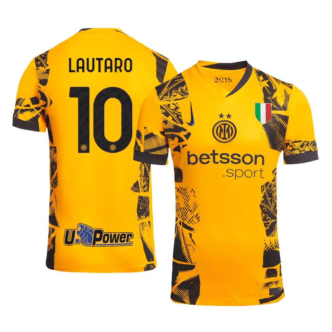 LAUTARO #10 Inter Milan Third Away Cheap Soccer Jersey 2024/25 Go Soccer World Shop