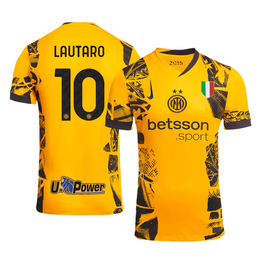 LAUTARO #10 Inter Milan Third Away Cheap Soccer Jersey 2024/25 Go Soccer World Shop