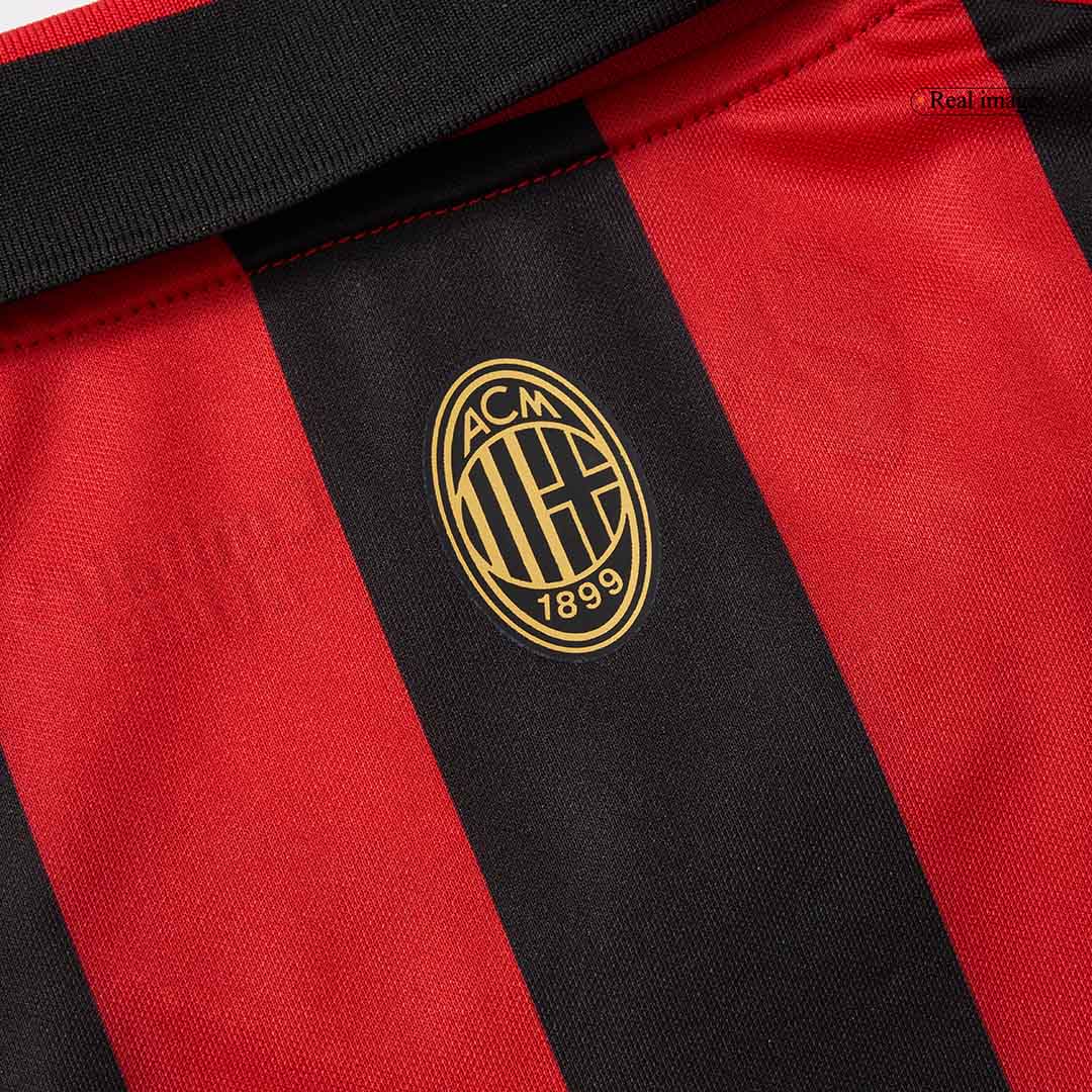 AC Milan Long Sleeve Cheap Soccer Jersey 2024/25 - 125th Anniversary Go Soccer World Shop