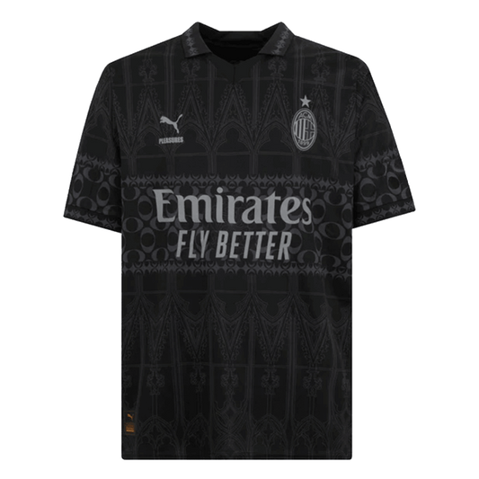 AC Milan X Pleasures Fourth Away Cheap Soccer Jersey 2023/24 Go Soccer World Shop