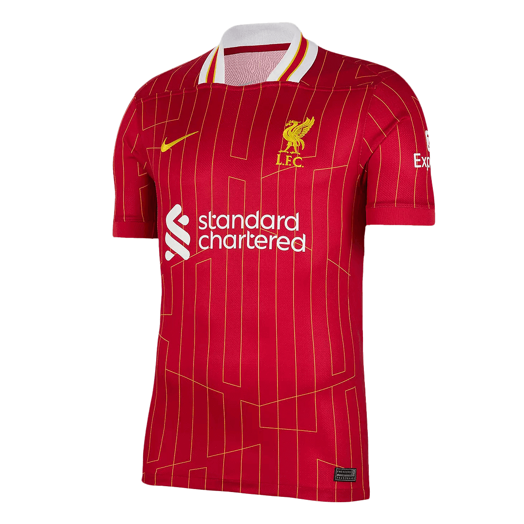 CHIESA #14 Liverpool Home Cheap Soccer Jersey 2024/25 - UCL Go Soccer World Shop