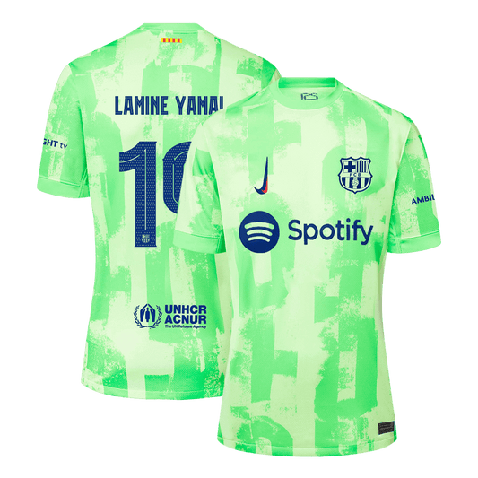 LAMINE YAMAL #19 Barcelona Third Away Cheap Soccer Jersey 2024/25 - UCL Go Soccer World Shop
