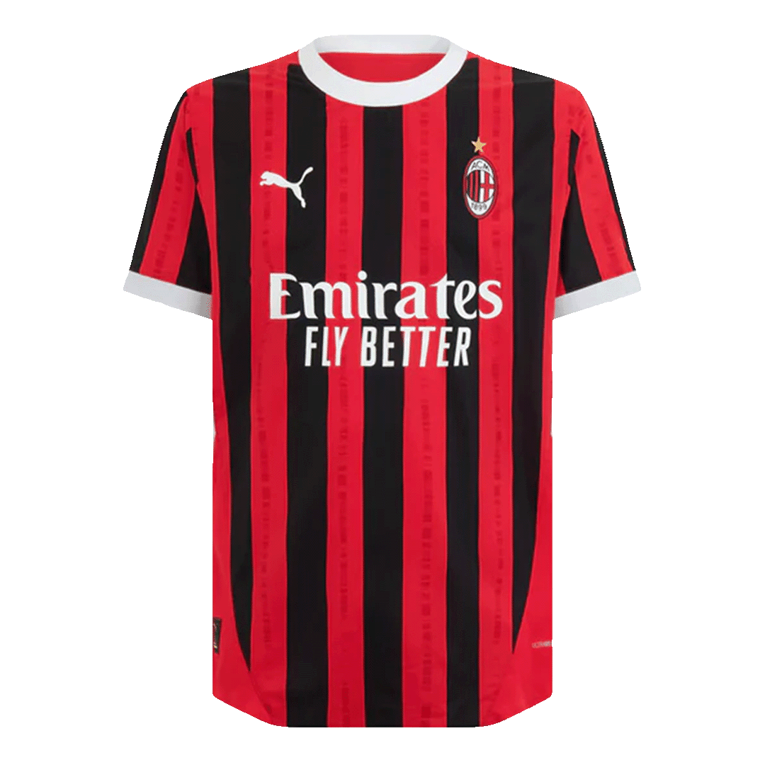 Player Version GIMENEZ #7 AC Milan Home Cheap Soccer Jersey 2024/25 Go Soccer World Shop