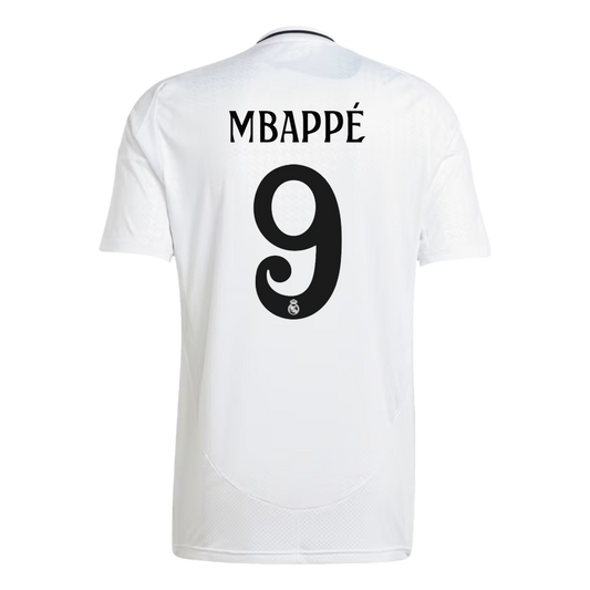 MBAPP? #9 Real Madrid Home Cheap Soccer Jersey 2024/25 Go Soccer World Shop