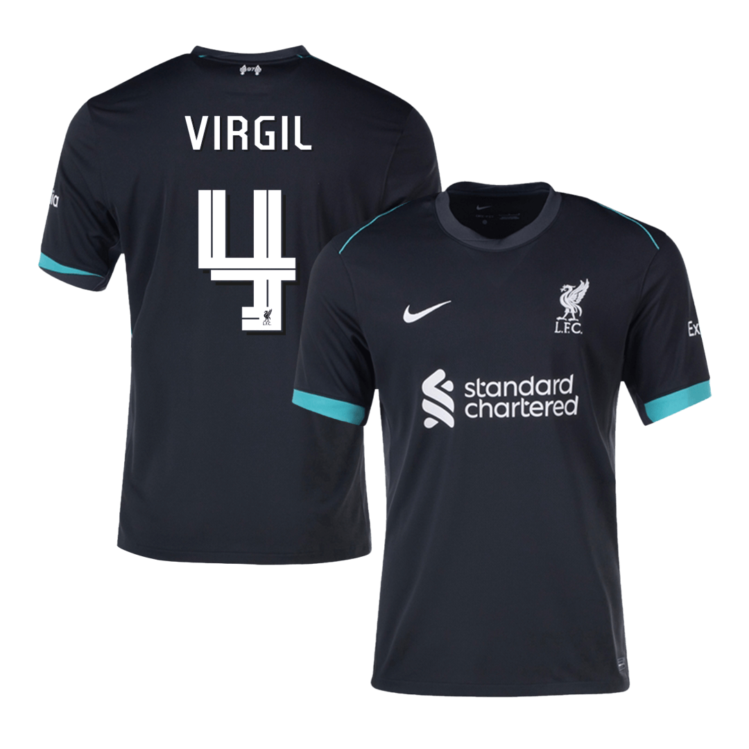 VIRGIL #4 Liverpool Away Cheap Soccer Jersey 2024/25 - UCL Go Soccer World Shop