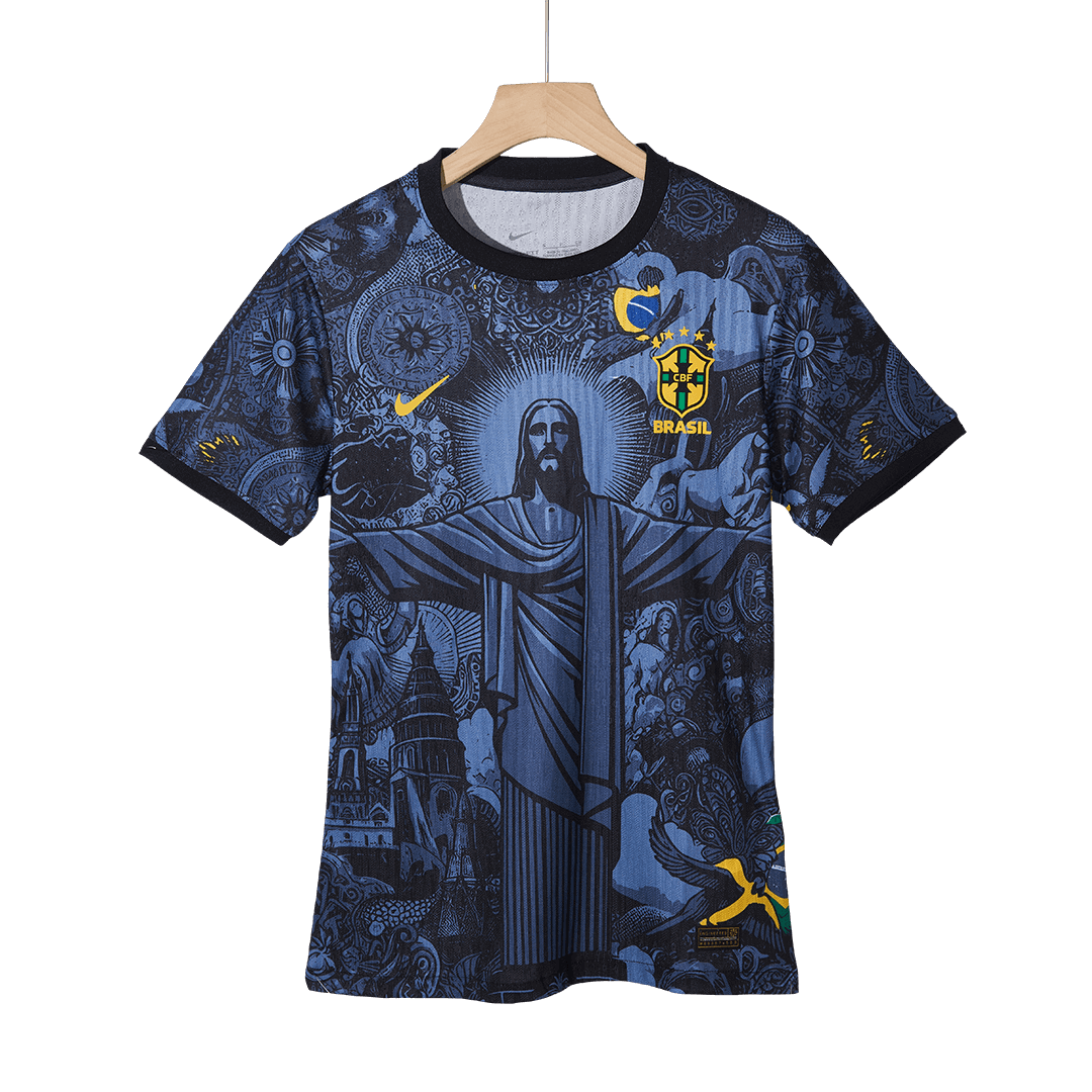 Player Version Brazil Jesus Cheap Soccer Jersey 2024 Go Soccer World Shop