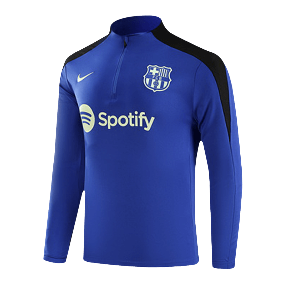 Barcelona Zipper Sweatshirt Kit(Top+Pants) 2024/25 Go Soccer World Shop